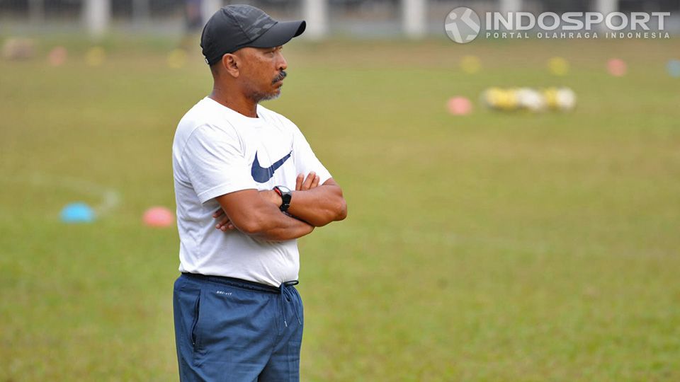 Mantan pemain Tim Nasional Indonesia U-16, Fachri Husaini. Copyright: &copy; Ratno Prasetyo/INDOSPORT